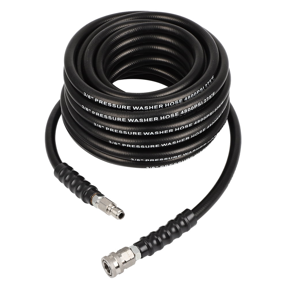 cciyu 3/8" 5000 psi Hot Water Pressure Washer Hose Rubber Power Washer Hose