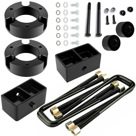 cciyu 3" Front 3" Rear Leveling lift kit Replacement Parts for Raise Your Car 3inch Front 3inch Rear Leveling lift kit fits 2000-2006 for Toyota for Tundra