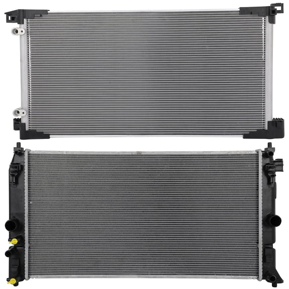 cciyu 30083 condenser 13591 Radiator Replacement for 2017-2020 for Toyota for Prius Prime 1.8L