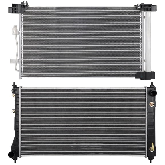 cciyu 30131 condenser 13778 Radiator Replacement for 2020 for Nissan for Altima 2.0L 2019-2020 for Nissan for Altima 2.5L