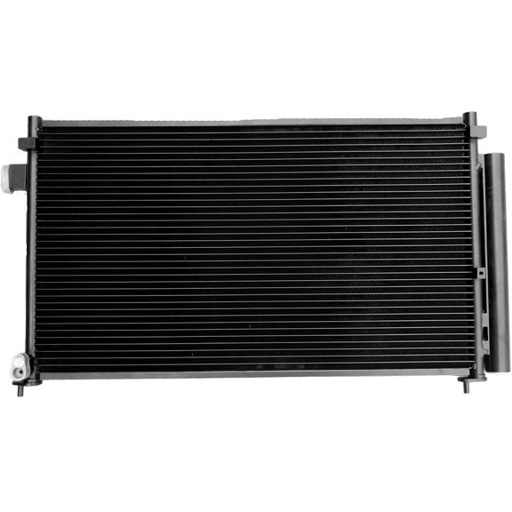 cciyu 3569 Condenser 2922 Radiator Replacement for 2006-2011 for Honda for Civic 1.8L