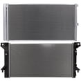 thumbnail image 1 of cciyu 3975 Condenser and 13229 Radiator Replacement for 2015-2017 for Ford for Expedition 2011-2014 for Ford for F-150 2015-2017 for Lincoln for Navigator, 1 of 5