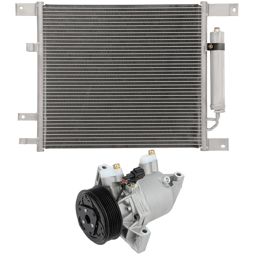 cciyu 3986 Condenser and AC Compressor 29099C Replacement fit for 2012 ...