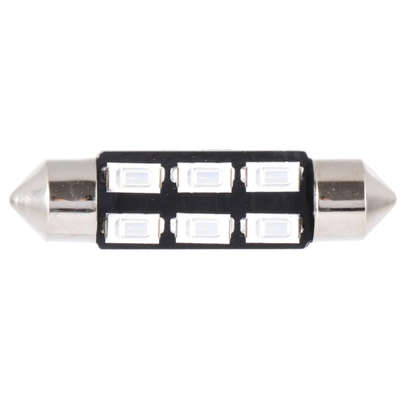 cciyu 39mm Festoon LED Bulbs 6-5730-SMD Super Bright:Blue Interior Car Lights 6411 6418 C5W DE3423 6413 DE3425 fit for Dome Map Door Light Courtesy Light Bulbs Pack of 2