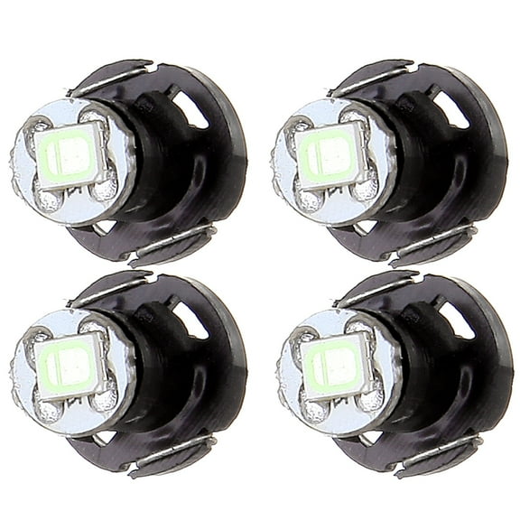 cciyu 4 Pack Ice Blue T4/T4.2 Neo Wedge 2835SMD LED Dash Bulbs Replacement fit For Jeep TJ For Cherokee Wrangler Liberty 1997-2007