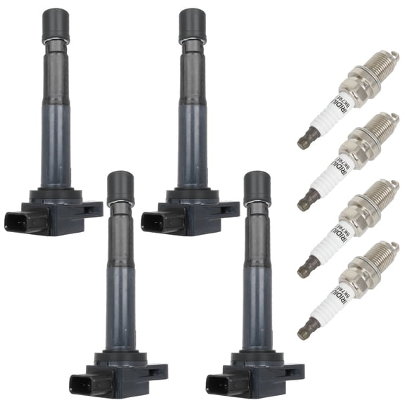 cciyu 4 ignition coils wilth 4 iridium Spark Plugs UF298 ,for Honda S2000 2.0L 2000-2003 UF298