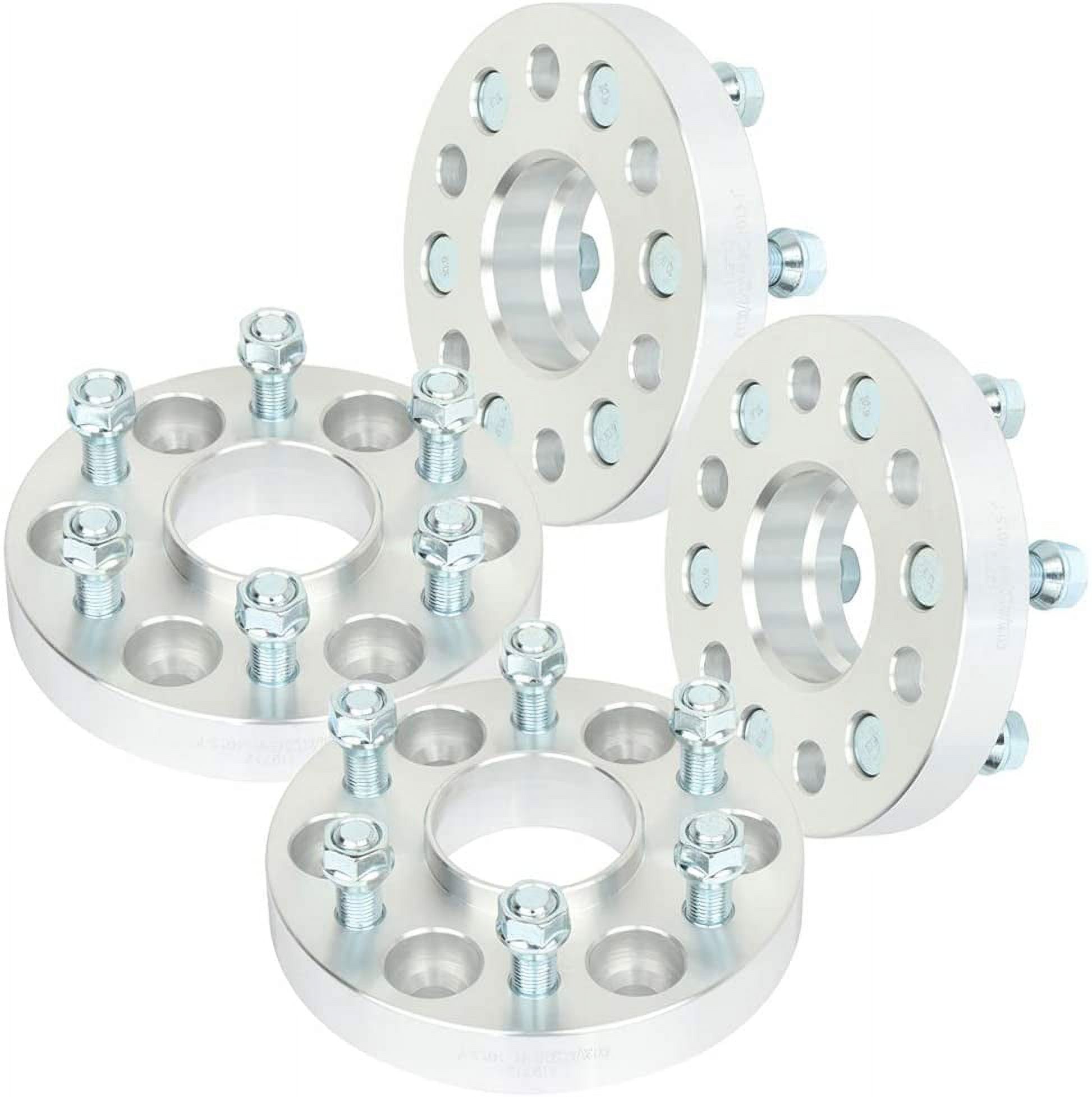 cciyu 4PCS 1" 6x120mm 66.9mm 14x1.5 studs wheel spacers appropriate for 2017 for Cadillac XT5 2015-2018 for Chevrolet Colorado 2017-2018 for GMC Acadia 2015-2018 for GMC Canyon