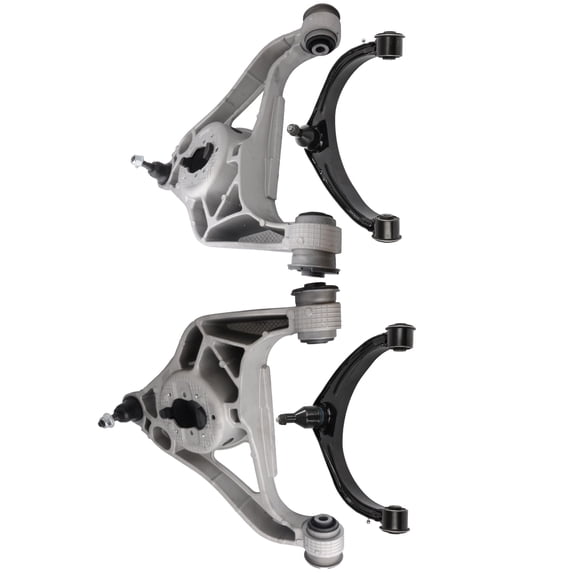 cciyu 4Pcs Front Upper/Lower Control Arm and Ball Joint-Driver/Passenger Side Assembly for 2013-2018 for Ram for 1500 K620634 K621897 K623100 K623101