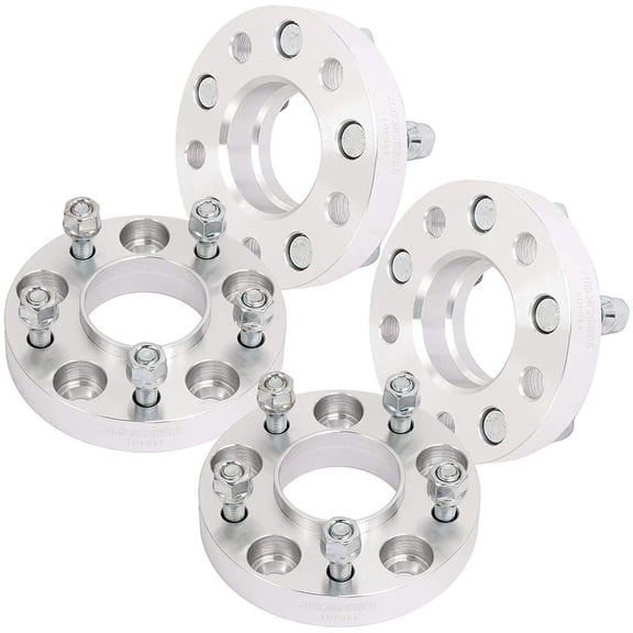 cciyu 4X 5x120mm Wheel Spacers 14x1.5 Studs 1.50" (38mm) Compatible with for Chevy for GMC 1500 2wd 5 Lug Yukon Blazer Tahoe Suburban C1500 Suburban Fits select: 2007-2011 BMW 328, 2001-2006 BMW 325