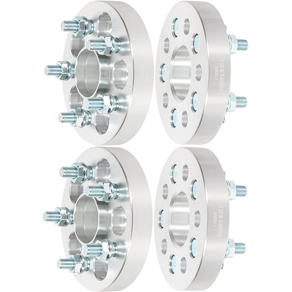 cciyu 4set 5 Lugs 1 25mm 5x100mm 12x1.25 Studs Wheel Spacers Appropriate for 2000-2012 for Subaru Outback