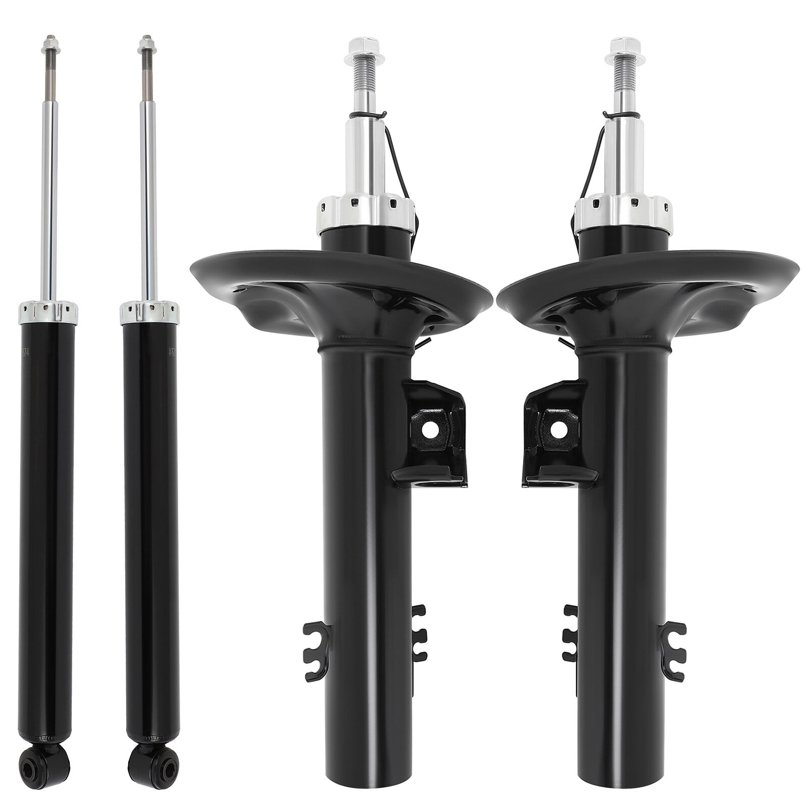 cciyu 4x Front Rear Shocks Absorbers Fit for 2004-2010 for BMW X3 72548 G52199 G59199 72547 G52200 G59200 344487 39107 Auto Shocks Gas Shocks Struts Amortiguadores