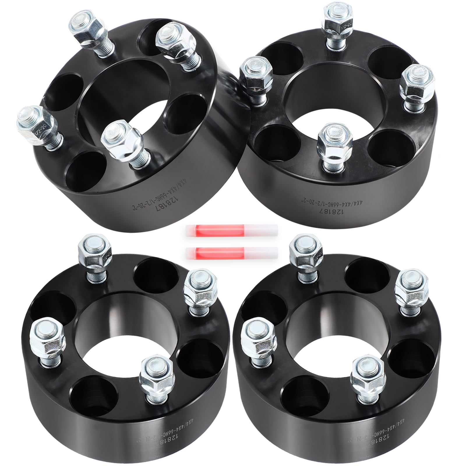 Aazon.co: ECCPP 2PCS 4x4 To 4x4 Wheel Spacers 4x101.6 To 4x101.6 - View #5