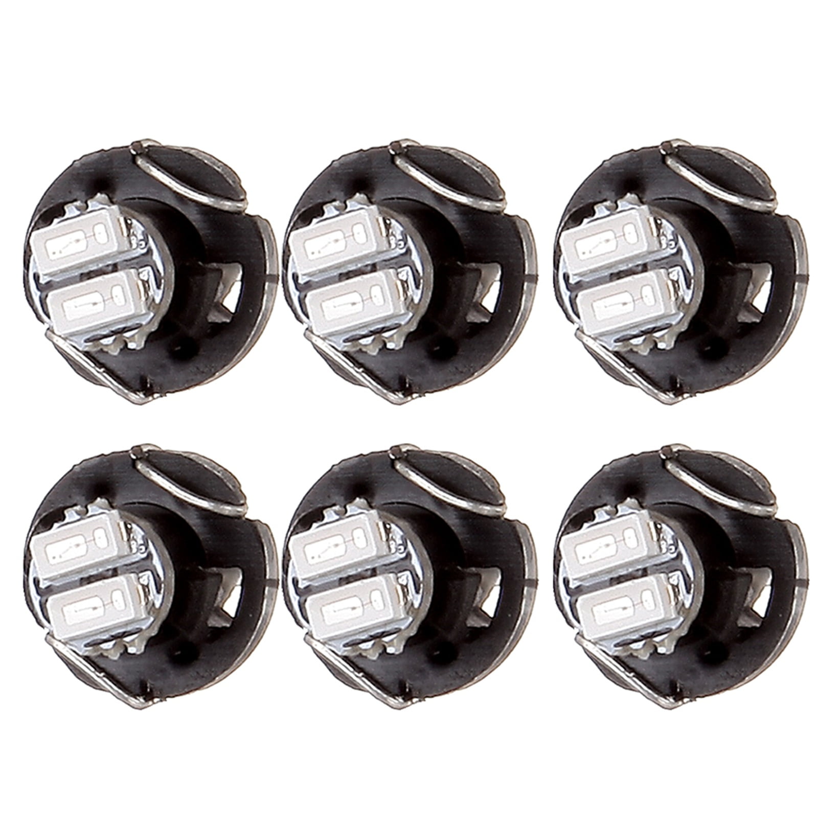 cciyu 6 x Blue 2-1206-SMD T3 LED Bulbs Neo Wedge Instrument A/C Lights ...