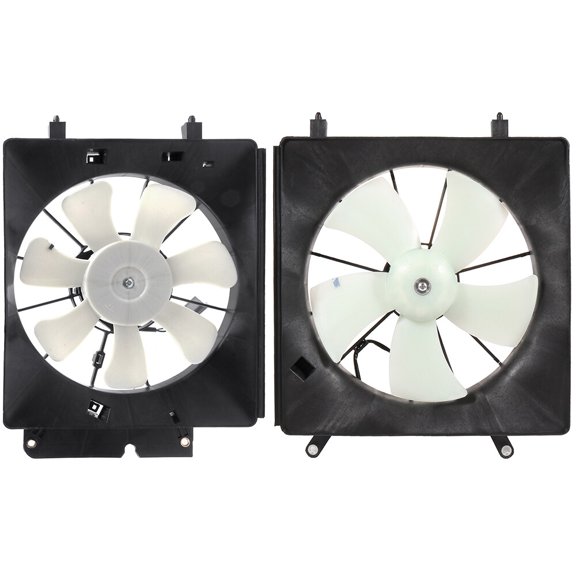 cciyu 620-247 Cooling Fan and 620-232 Cooling Fan Replacement for 2002-2006 for Honda for CR-V 2003-2006 for Honda for Element