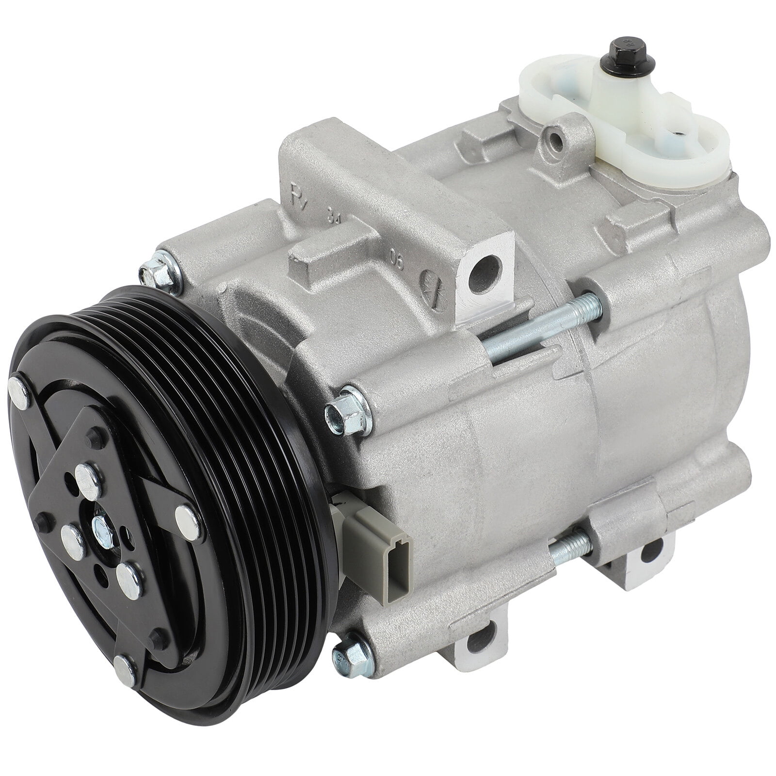 AC Compressor Clutch For Ford Explorer 3.5L & Flex 3.5L 2013-2019 - 6 Groove Pulley Replacement A/C Clutch Assembly - View #4