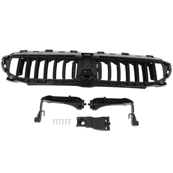 cciyu Active Upper Grille Shutter 51749465188 Radiator Control Shutter Assembly 2019-2022 for BMW for 330i xDrive 2L,2020-2022 for BMW for M340i 3L