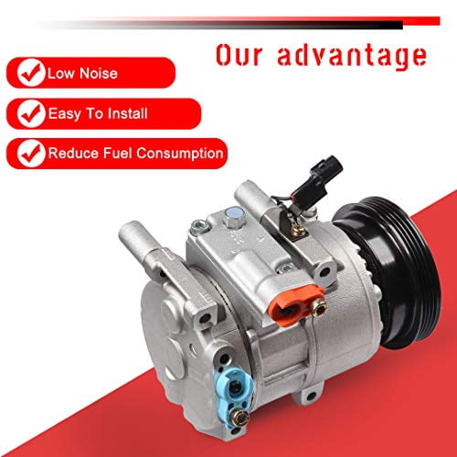 cciyu Air Conditioning Compressor Compatible for Kia Rio Rio5 1.6L 2006 ...