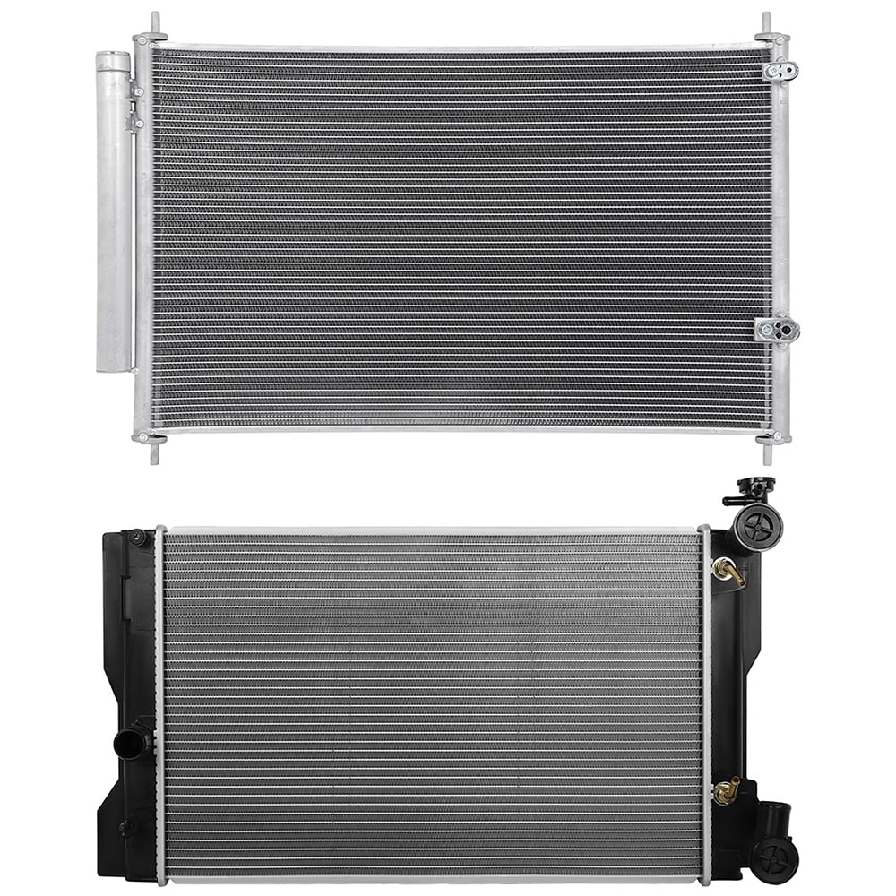 cciyu Aluminum Radiator Replacement 2009-2015 for Toyota for ...