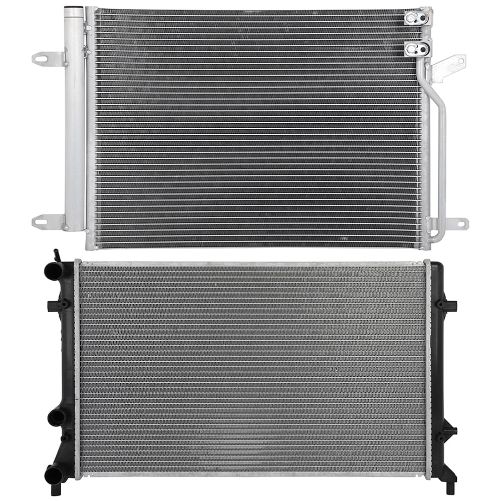 Vw Bug Radiator cciyu Aluminum Radiator Replacement 2012-2014 for Volkswagen for Beetle ...