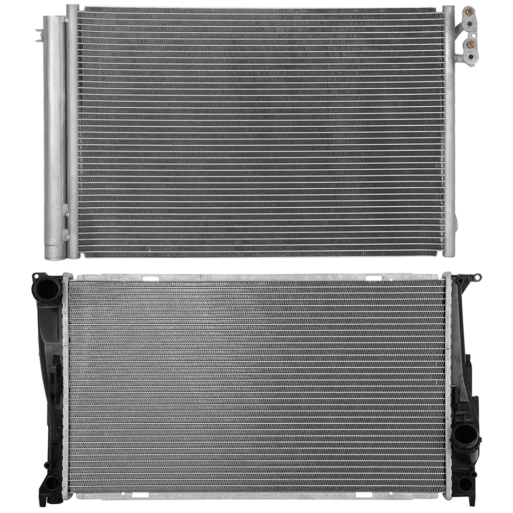 cciyu Aluminum Radiator Replacement 2013-2015 for BMW for X1,2009-2015 ...