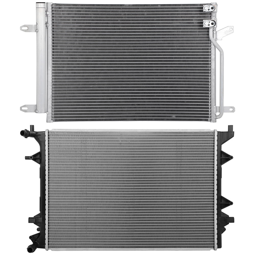 cciyu Aluminum Radiator Replacement with 2013-2015 for Volkswagen for ...