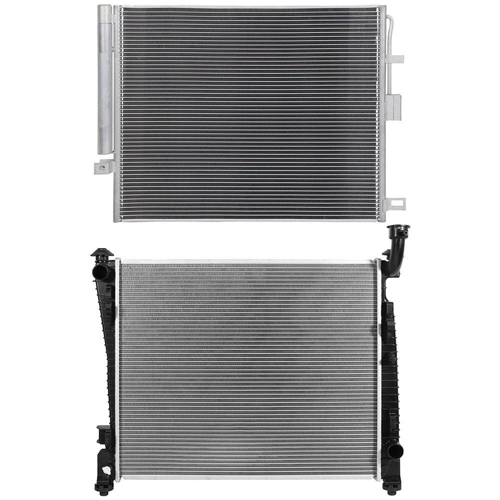 cciyu Aluminum Radiator Replacement 2015,2017-2020 for Dodge for ...