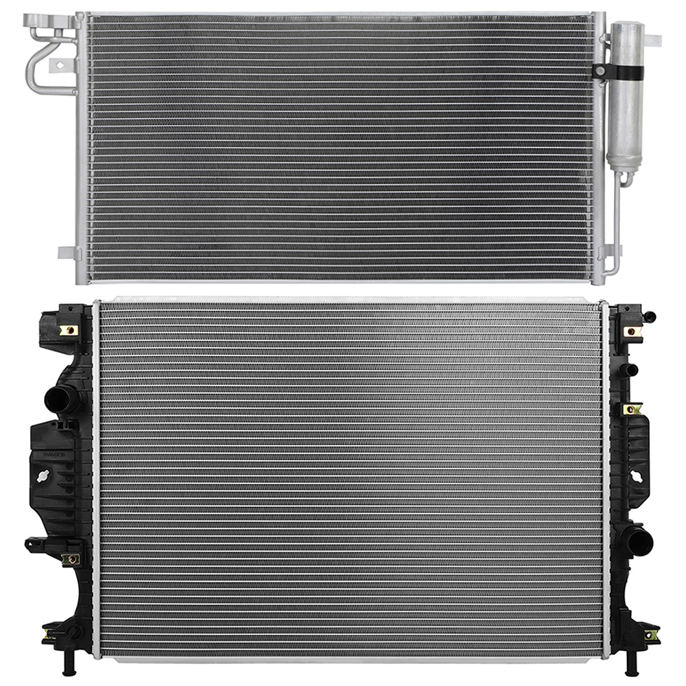 cciyu Aluminum Radiator Replacement 2017-2020 for Ford for Fusion,2017 ...