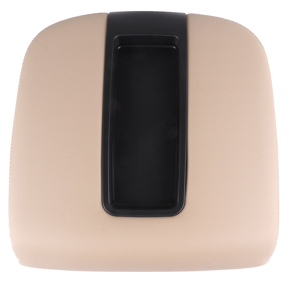 Armrest Covers YUNZLAN 5-in-1 Car Armrest Cushion, Auto Center Console Cover With 2 Storage Bags Cupholder Tissue Box Slot, Multifunction Car Armrest