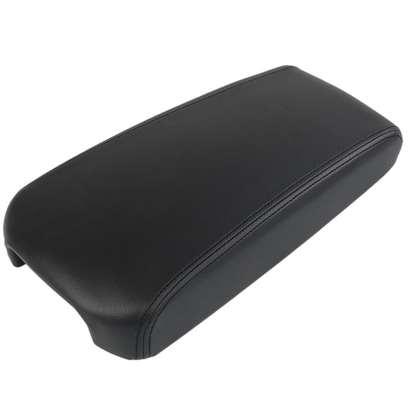 cciyu Black Leather Center Console Armrest Lid Cover Replacement fit for 2013 2014 2015 2016 2017 2018 For Nissan Altima Leather Cover