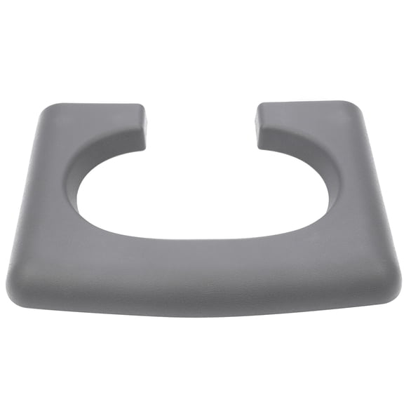 cciyu Custom Install Parts Center Console Cupholder Gray Replacement Pad fit for 2004-2014 for Ford For F-150