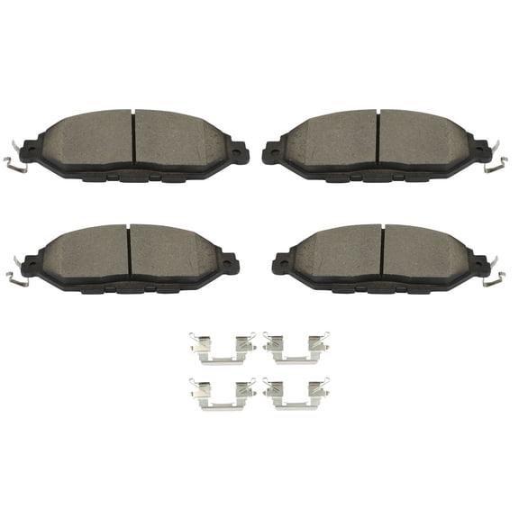 cciyu D1649 Front Ceramic Disc Brake Pads Kit For INFINITI JX35 2013,For INFINITI QX60 2014-2019,For Nissan Murano 2015-2020,For Nissan Pathfinder 2013-2019