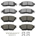 thumbnail image 1 of cciyu D1650 & D2200 Front & Rear Ceramic Disc Brake Pads Kit For Nissan Altima 2019-2022, 1 of 4