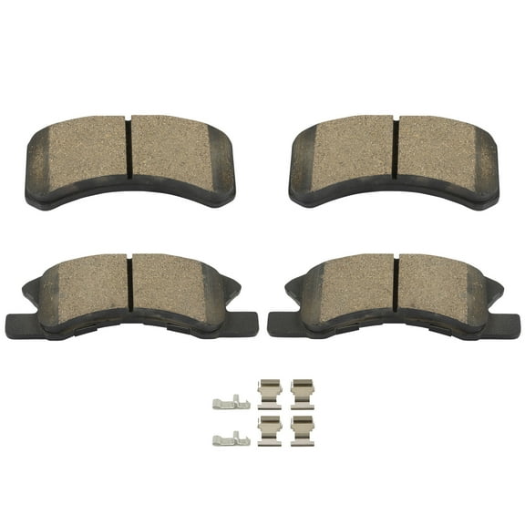 cciyu D1731 Front Ceramic Disc Brake Pads Kit For Dodge Attitude 2016-2018,For Mitsubishi Mirage 2014-2022,For Mitsubishi Mirage G4 2017-2022