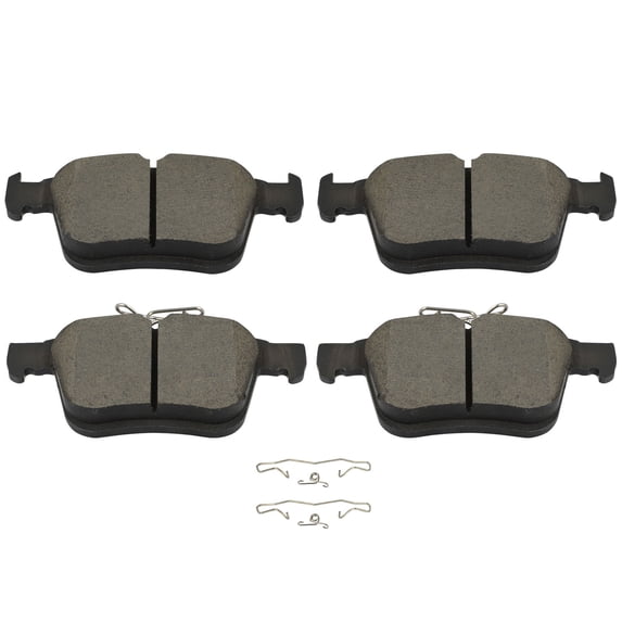 cciyu D1761 Rear Ceramic Disc Brake Pads Kit For Audi A3 15-20/A3 Quattro 15-18/S3 15-18/TT Quattro 16-18,For Volkswagen Arteon 19/For Atlas 18/For Golf R 15-17/For Jetta 19-21/For Tiguan 18