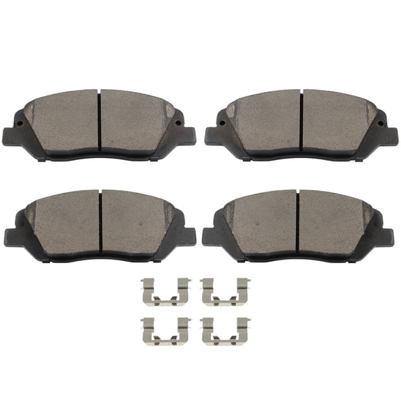 cciyu D1917 Front Ceramic Disc Brake Pads Kit For Hyundai For Santa Fe 2017-2018,For Hyundai For Santa Fe XL 2017-2019