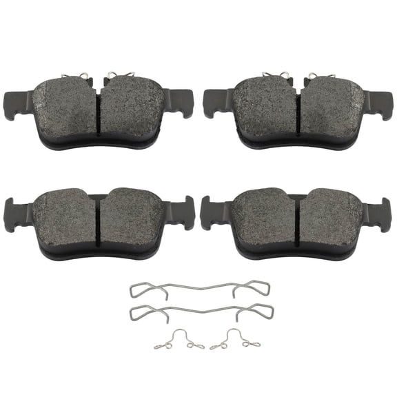 cciyu D1938 Rear Metal Disc Brake Pads Kit For Volvo For S60 2019-2022,For S90 2017-2023,For V60 2019-2023,For V60 Cross Country 2019-2023,For V90 2018-2021,For V90 Cross Country,For XC40,For XC60