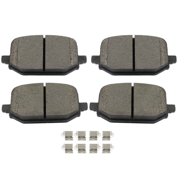 cciyu D2232 Rear Ceramic Disc Brake Pads Kit For Ford For Explorer 2020-2023