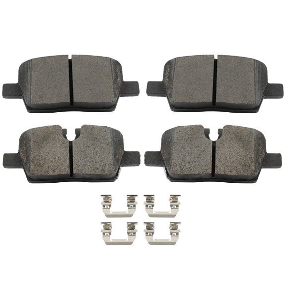 cciyu D2303 Rear Ceramic Disc Brake Pads Kit For Buick For Enclave 2021-2024,For Cadillac For CT4 2020-2024,For CT5,For CT6For XT5,For XT6,For Chevy For Blazer,For Traverse,For GMC For Acadia