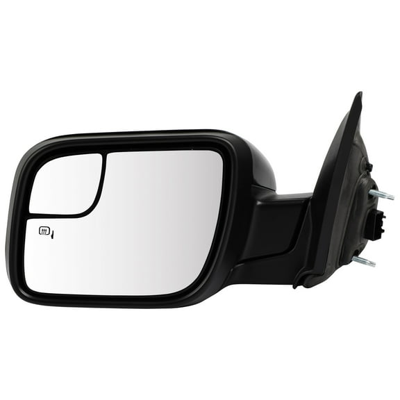 cciyu Driver Side View Mirror Replacement For 2012-2019 For Ford For Explorer Power | Heated | Blind Spot Glass|Turn Signal And Puddle Light |Memory Replace BB5Z-17683-BDPTM Black