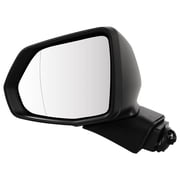 cciyu Driver Side View Mirror Replacement For 2019-2021 For Chevy For BLAZER w/o Surround View Camera; w/o Auto Dimming; w/Cover; PTM; Replace 84698486-PFM GM1320621 Black