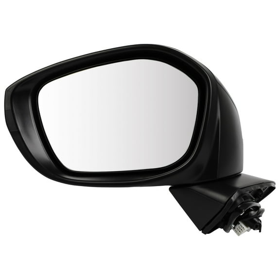cciyu Driver Side View Mirror Replacement For 2022 2023 2024 2025 For Honda For CIVIC Power Replace HO1320350 Black