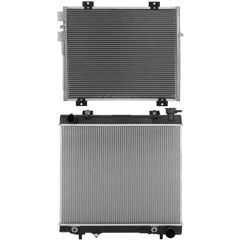 2883 Radiator cciyu Engine Coolant Radiator Replacement with 2005-2011 for Dodge for ...