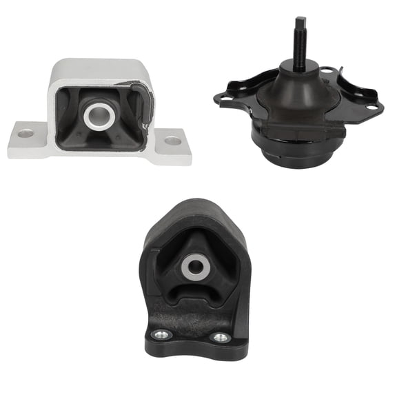 cciyu Engine Motor Mount Set Compatible for Honda CR-V 2.4L 2002-2006 replaces A6597, A6596, A4504