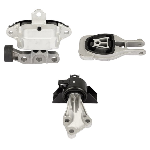 cciyu Engine Motor Mount and Torque Strut Mount and Transmission Mount Set Compatible for Chevrolet Sonic 2013-2016 A5595 A5596 A5597