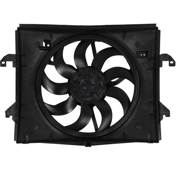 cciyu Engine Radiator Cooling Fan Assembly fit for 2013-2018 for Ram for 1500 | 2019-2023 for Ram for 1500 Classic