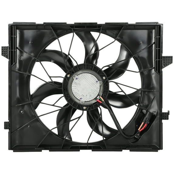 cciyu Engine Radiator Cooling Fan Assembly fit for2021, 2023 for Dodge for Durango | 2018-2021 for Jeep for Grand Cherokee