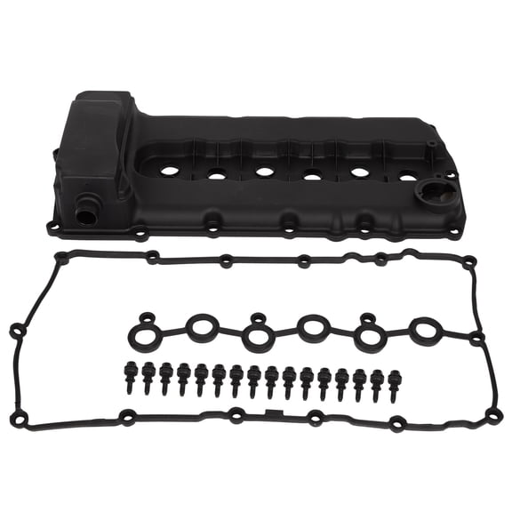 cciyu Engine Valve Cover and Gasket Compatible with 2007-2017 for Volkswagen Touareg 2009-2016 for Volkswagen CC Valve Cover 03H103429H 03H-103-429-L 03H 103 429 D