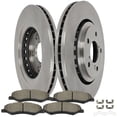 thumbnail image 1 of cciyu Front Brake Kits - 2 Brake Rotors & 4 Ceramic Pads Fit For Honda For Odyssey 2018-2023, 1 of 4