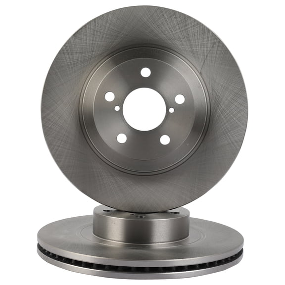 cciyu Front Brake Kits - 2 Disc Brake Rotors Fit For Subaru For Baja 2005-2006,For Subaru For BRZ 2013-2019,For Subaru For Crosstrek 2016-2017,For Subaru For Forester 2009-2018