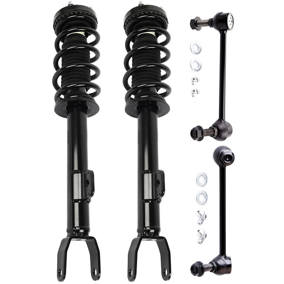 cciyu Front Complete Struts Assembly Stabilizer Bar Link Kit Fits for 2012-2019 for Chrysler 300 2012-2019 for Dodge Challenger 2011-2017 for Dodge Charger 272665 K80822 K80823 4PCS